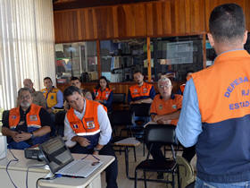 Encontro de Proteo e Monitoramento de Defesa Civil da Regio Serrana - foto: Jorge Maravilha