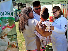 Atendimento  comunidade da Fazenda Ermitage - Foto: Unifeso