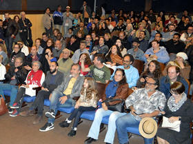 Encontro com a classe artstica da cidade - Foto: AsCom PMT