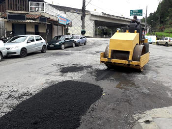 Recuperao da Rua Melvin Jones - Foto: AsCom PMT