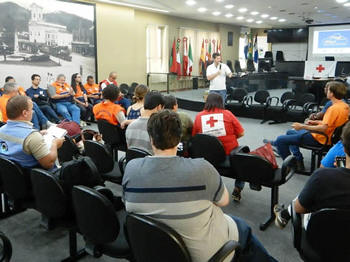 Curso de formação de capacidades para prevenção e monitoramento das áreas de risco da Região Serrana - Foto: Divulgação
