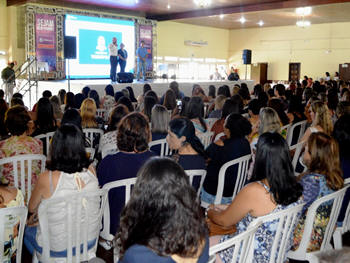 Encontro de abertura do ano letivo de 2020 da rede municipal de ensino - Foto: AsCom PMT