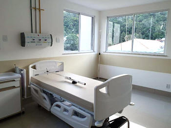 Leitos para pacientes COVID-19 - Imagem: Divulgação