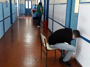Limpeza geral da unidade de saúde de Teresópolis - Foto: AsCom PMT