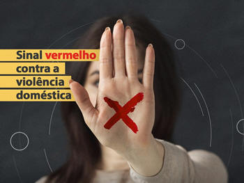 Teresópolis se engajou na campanha nacional 'Sinal Vermelho para a Violência Doméstica' - Foto: Divulgação