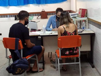 Atendimento no CRAS Volante de Bonsucesso - Foto: AsCom PMT