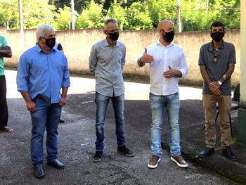 O Prefeito apresentou o novo secretário da pasta, José Carlos da Estufa - Foto: AsCom PMT