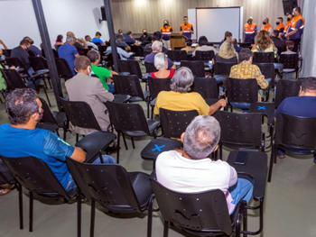 Representantes de associações de moradores da cidade e do interior - Foto: AsCom PMT