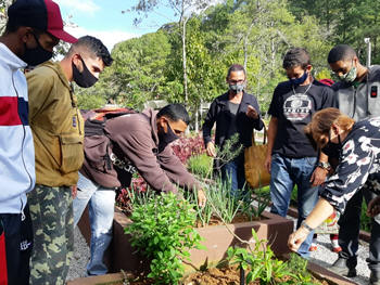Curso básico para garis comunitários aborda jardinagem - Foto: AsCom PMT