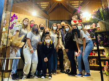 Equipe da Floricultura Teresópolis - Foto: Divulgação