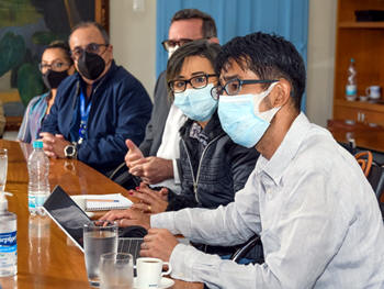 Hideto Ochi, conselheiro-chefe da JICA, apresenta o projeto em Teresópolis - Foto: AsCom PMT