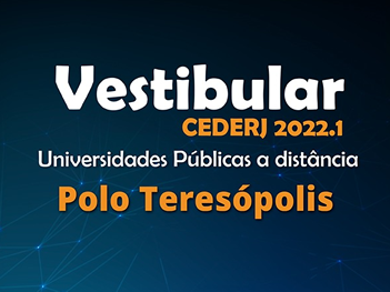 Inscrições abertas para o Vestibular Cederj 2022.1 - Imagem: Divulgação