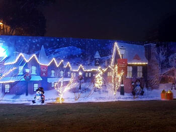 Decoração de Natal em Teresópolis, 2020 - Imagem de arquivo