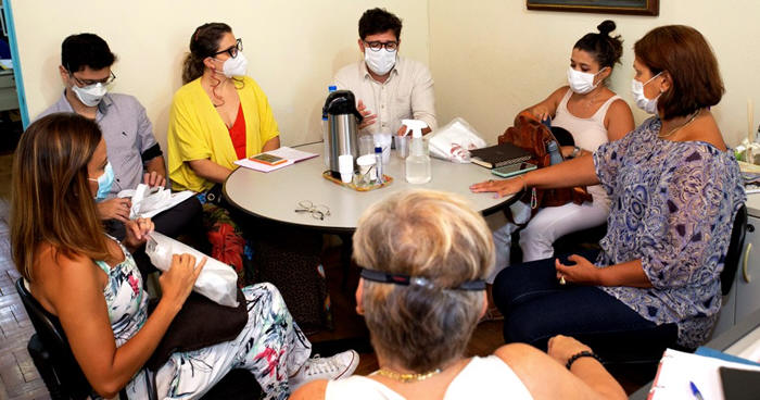 Visita técnica da equipe da UERJ e Secretaria de Estado de Cultura - Foto: Vitor Peruzze