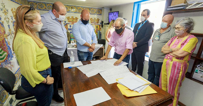 Prefeito visitou a Benficência Portuguesa de Teresópolis - Foto: AsCom PMT