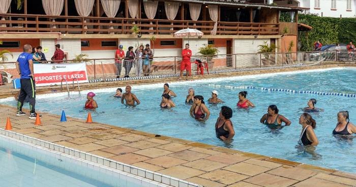Festival de Hidroginástica e Natação em Teresópolis - Foto: AsCom PMT
