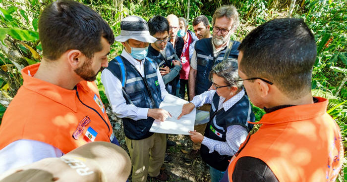 Projeto-piloto de construção de uma barreira 'Sabo' em Teresópolis - Foto: AsCom PMT