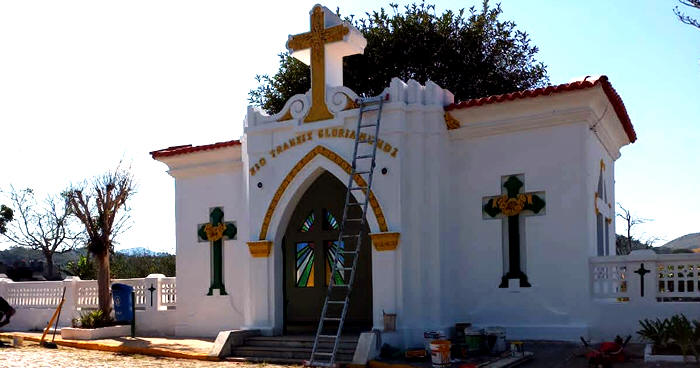 Capela mortuária externa do Cemitério Municipal Carlinda Berlim, Teresópolis - Foto: AsCom PMT