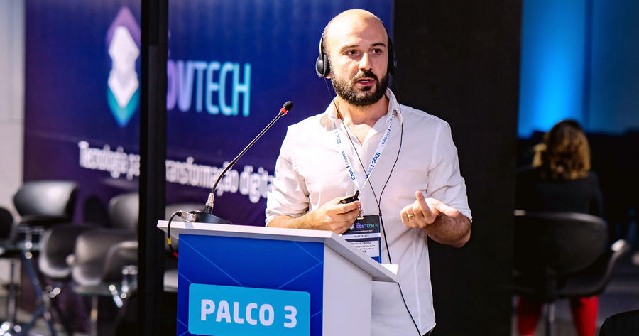 O secretário de Ciência e Tecnologia de Teresópolis, Vinicius Oberg, participou do evento como palestrante - Foto: Divulgação
