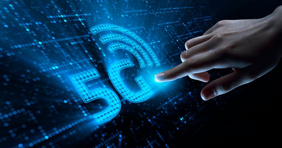 Sinal de telefonia celular 5G próximo de Teresópolis - Imagem ilustrativa da WEB