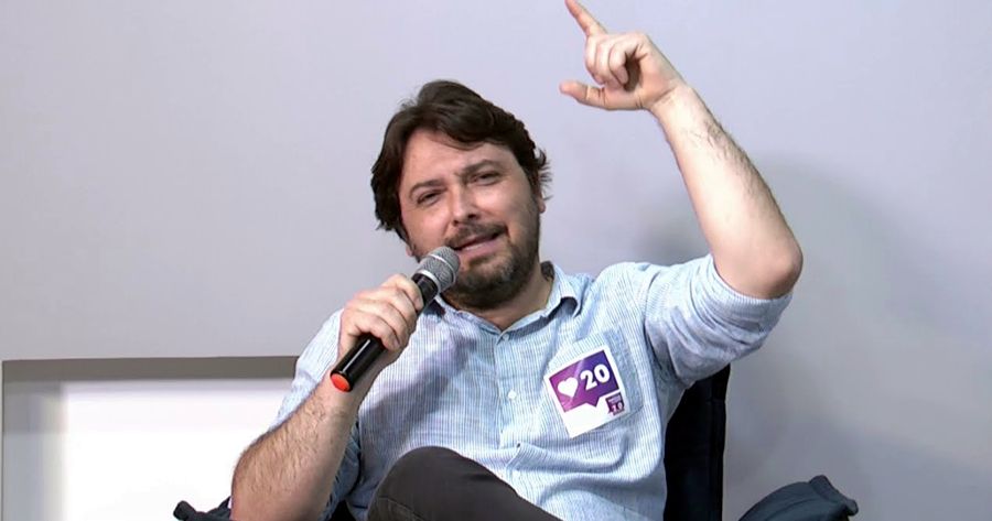 O Vice-prefeito de Teresópolis, o Dr. Ari Boulanger, na campanha eleitoral de 2020 - Imagem de arquivo - Youtube