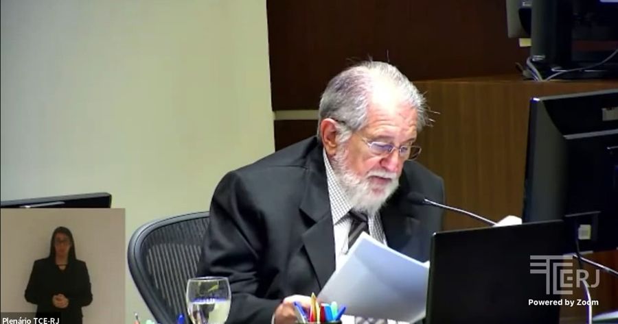 Conselheiro-relator José Maurício de Lima Nolasco - Imagem do TRE-RJ
