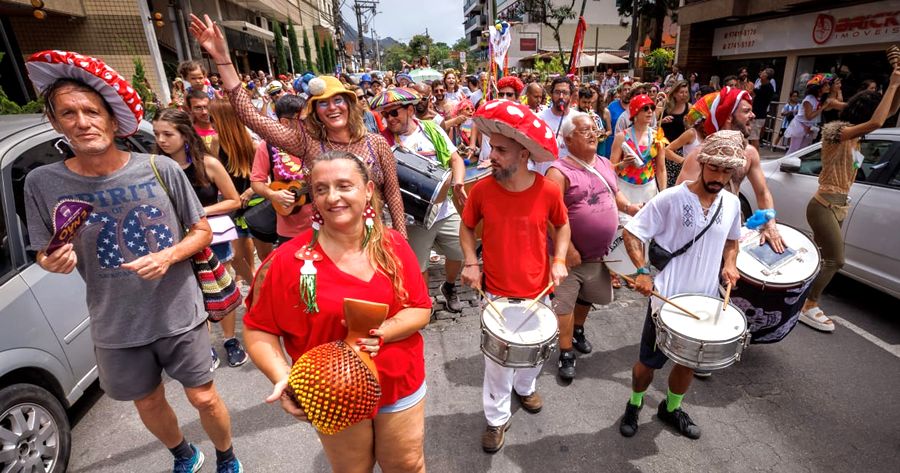 Carnaval de rua em Teresópolis - Foto: AsCom PMT