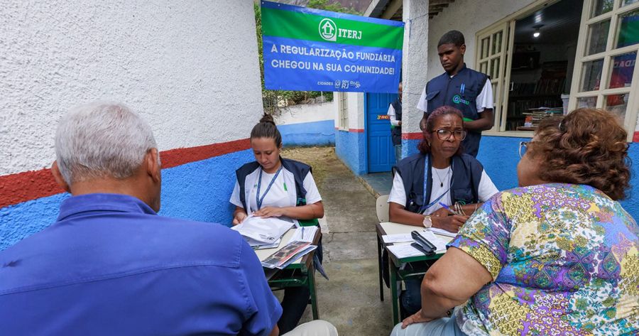 Cadastro do programa de regularização de imóveis de Teresópolis - Foto: AsCom PMT