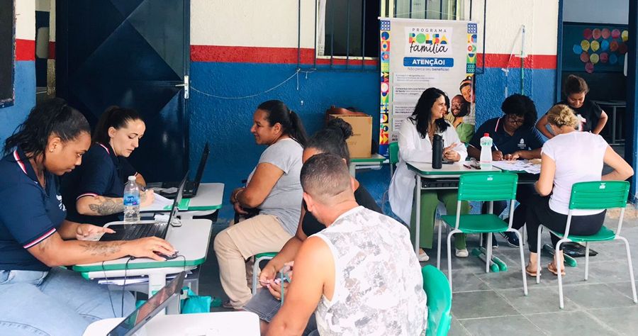 Ação Social no interior de Teresópolis - Foto: AsCom PMT