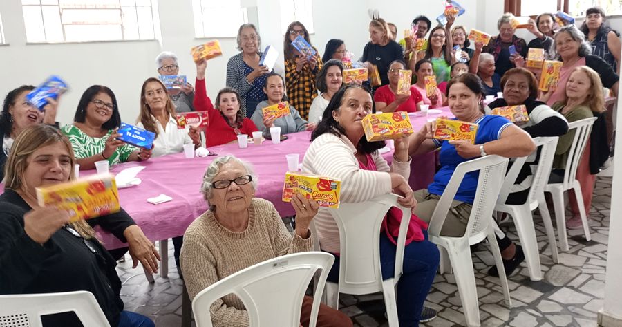 Confraternização de Páscoa para os alunos do Cras em Teresópolis - Foto: AsCom PMT