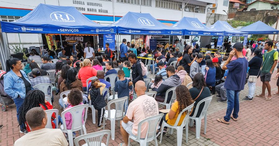 Mutirão de cidadania 'RJ para Todos' em Teresópolis - Foto: AsCom PMT