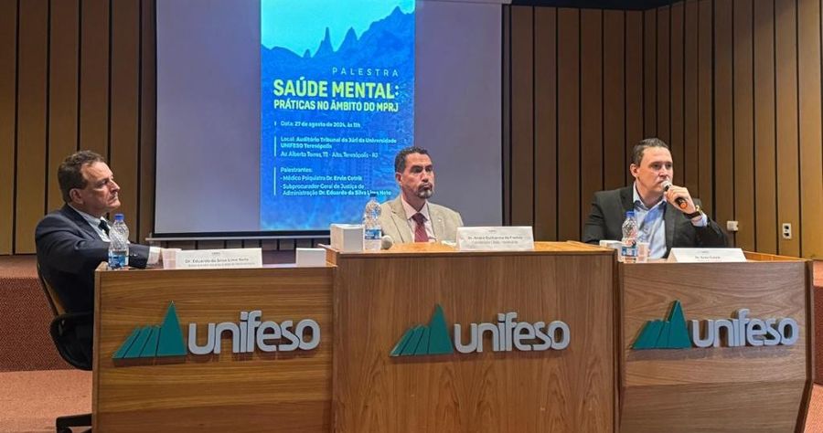 Palestra sobre saúde mental na terça-feira, 27/08, em Teresópolis - Foto: AsCom PMT