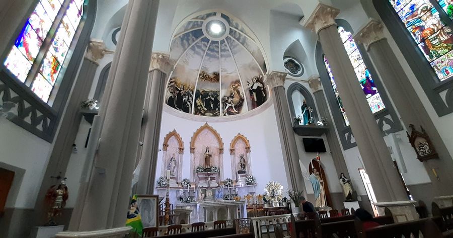 MATRIZ DE SANTA TEREZA em Teresópolis - Foto de arquivo - Portal Terê