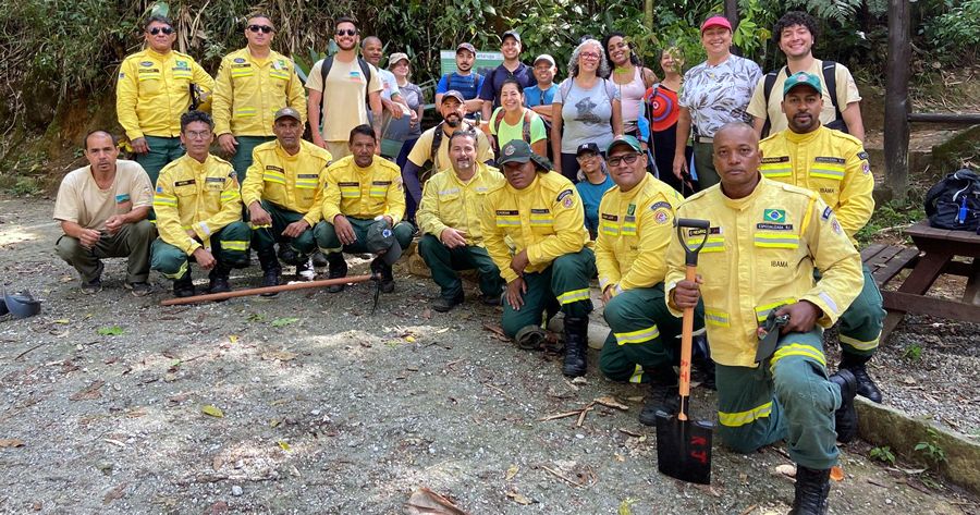 Parque Montanhas de Teresópolis - Recuperação das áreas atingidas pelo incêndio florestal ocorrido em setembro - Foto: Ricardo Mello