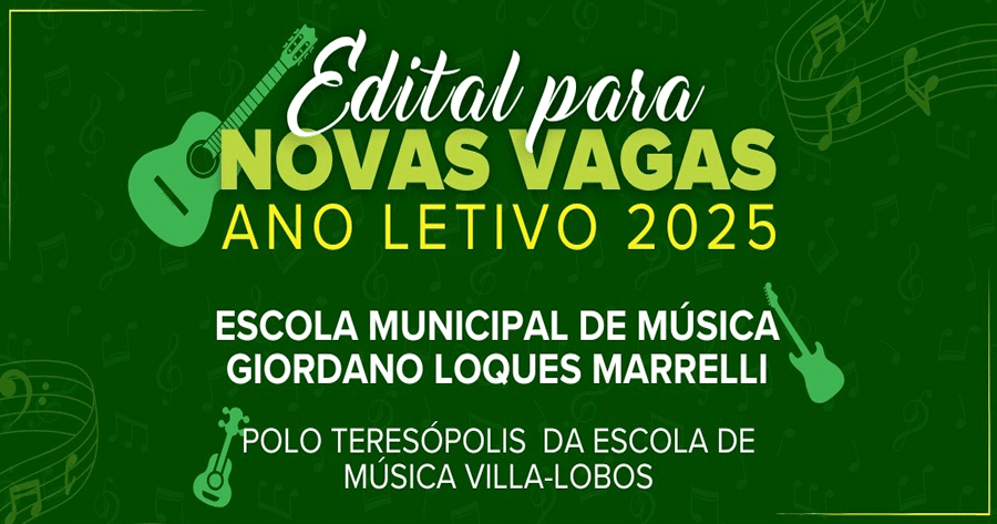 Inscrição para 45 vagas para o ano letivo de 2025 - Imagerm: Divulgação