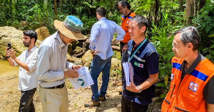 Agência de Cooperação Internacional do Japão esteve em Teresópolis - Foto: AsCom PMT