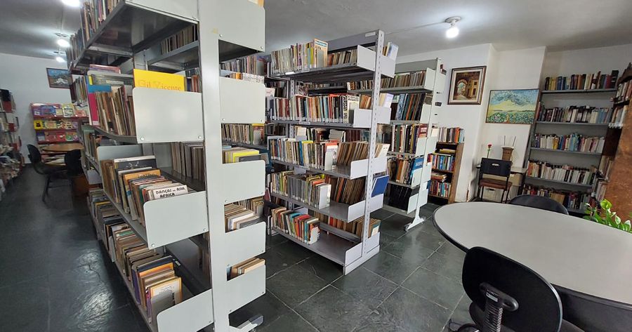 Biblioteca Esterzinha Monteverde, no Alto - Foto: AsCom PMT
