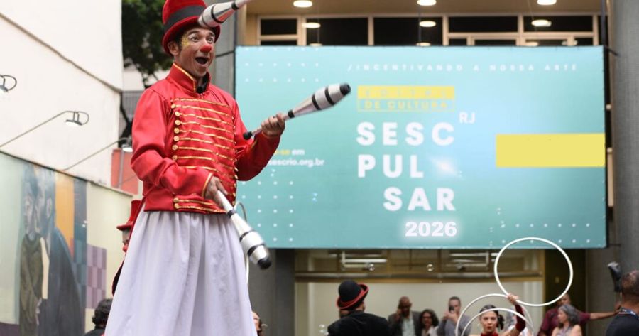 Sesc RJ Pulsar - Imagem: divulgação