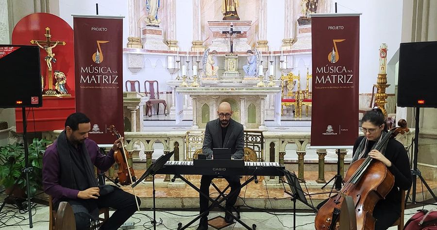 Projeto Música na Matriz 2025 em Teresópolis - Foto: AsCom PMT