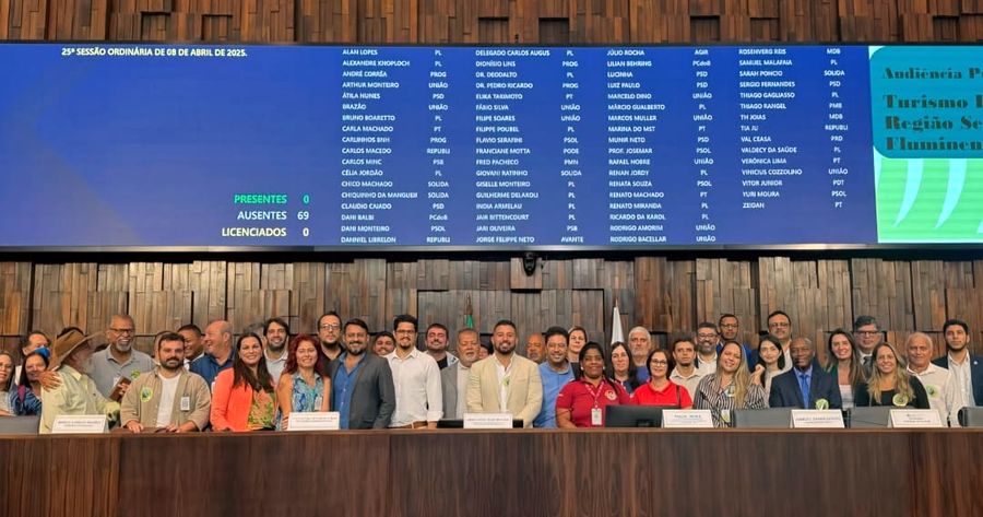 ALERJ: o encontro discutiu os desafios do Turismo Ecológico e Rural nas regiões Serrana e Centro Sul Fluminense. Foto: AsCom PMT
