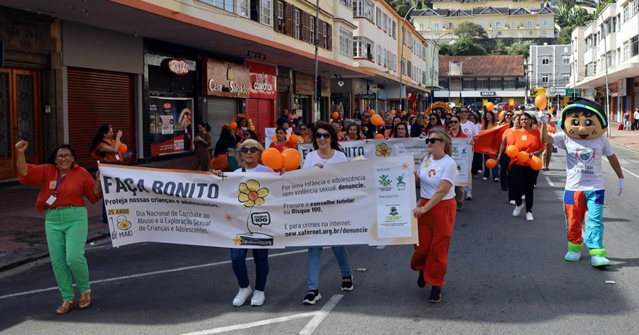 'Maio Laranja' em Teresópolis - Foto: AsCom PMT