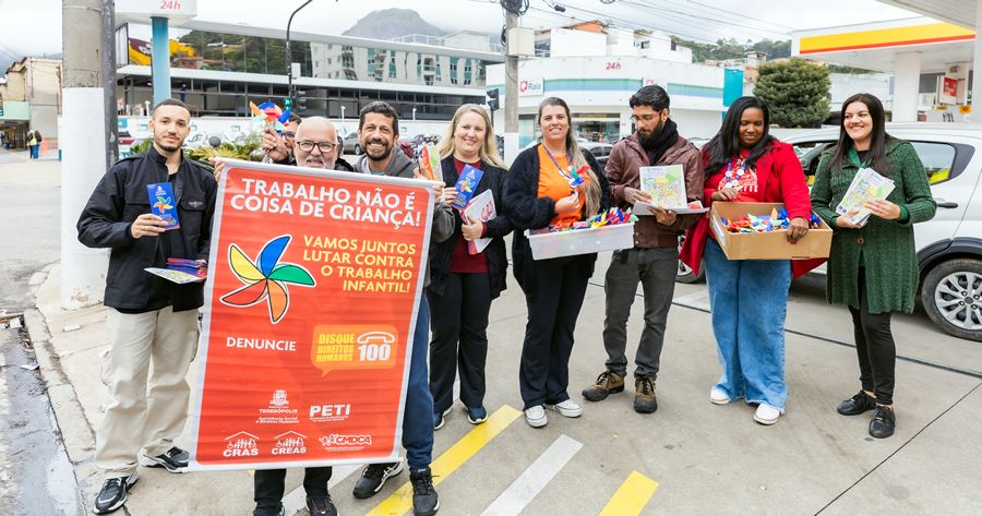 Dia Mundial Contra o Trabalho Infantil em Teresópolis - Foto: AsCom PMT