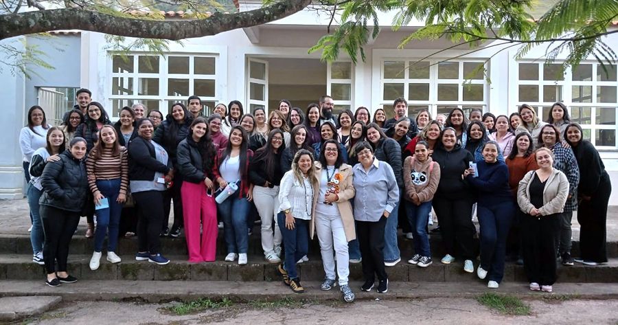 Encontro com cuidadores e equipes diretivas em Água Quente - Foto: AsCom PMT