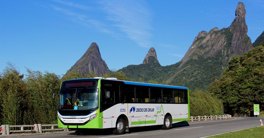 Novos ônibus 0 km em Teresópolis - Foto: AsCom Viação Dedo de Deus