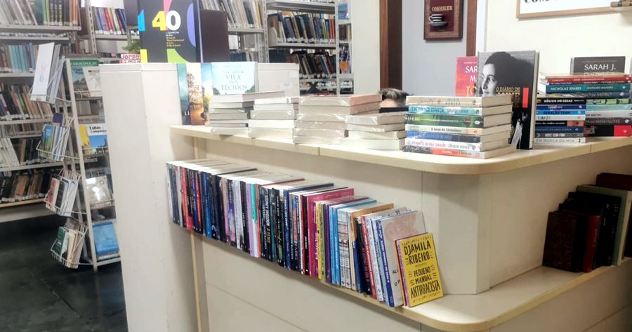 Novas obras na Biblioteca Municipal de Teresópolis - Foto: AsComPMT
