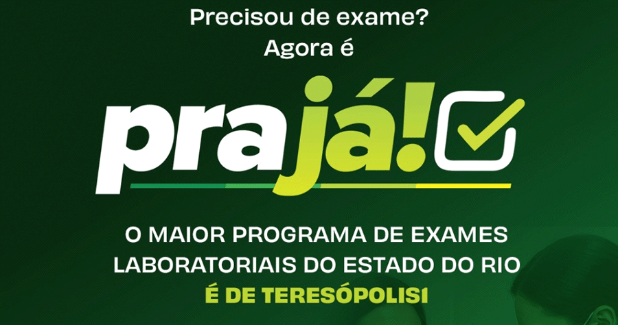 Teresópolis criou o 'Pra Já' - Imagem: divulgação