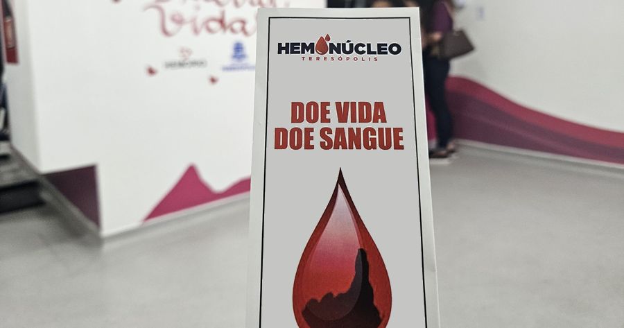 O Hemonúcleo de Teresópolis necessita com urgência da doação de todos os tipos de sangue - Foto de arquivo