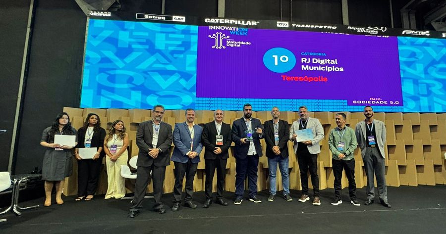 Teresópolis campeã estadual em transformação digital - Foto: AsCom PMT